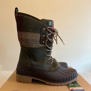 Kamik Boots Sienna 2 Lace Up Waterproof Womens Snow Boots Size 9 NEW IN BOX